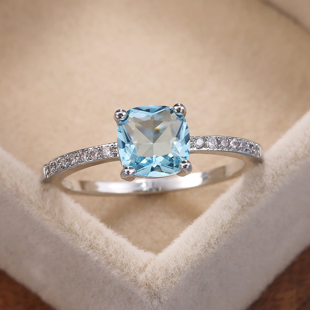 Ring Band Elegant Engagement Jewelry Rings