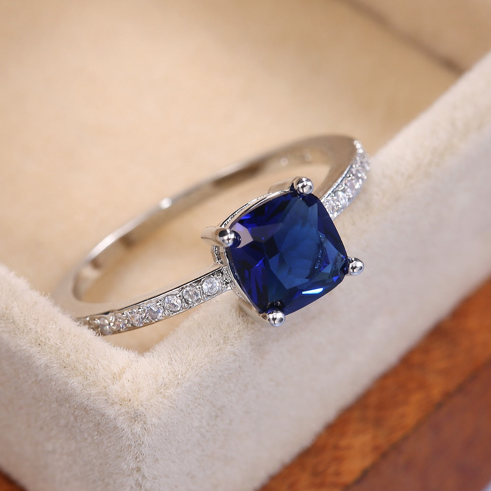 Ring Band Elegant Engagement Jewelry Rings