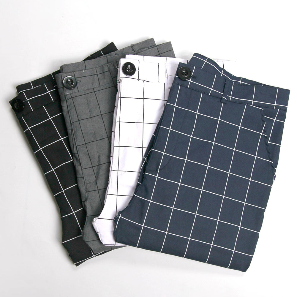 Men's Cargo Pantalones Pant Slim Fit Straight Leg Trousers
