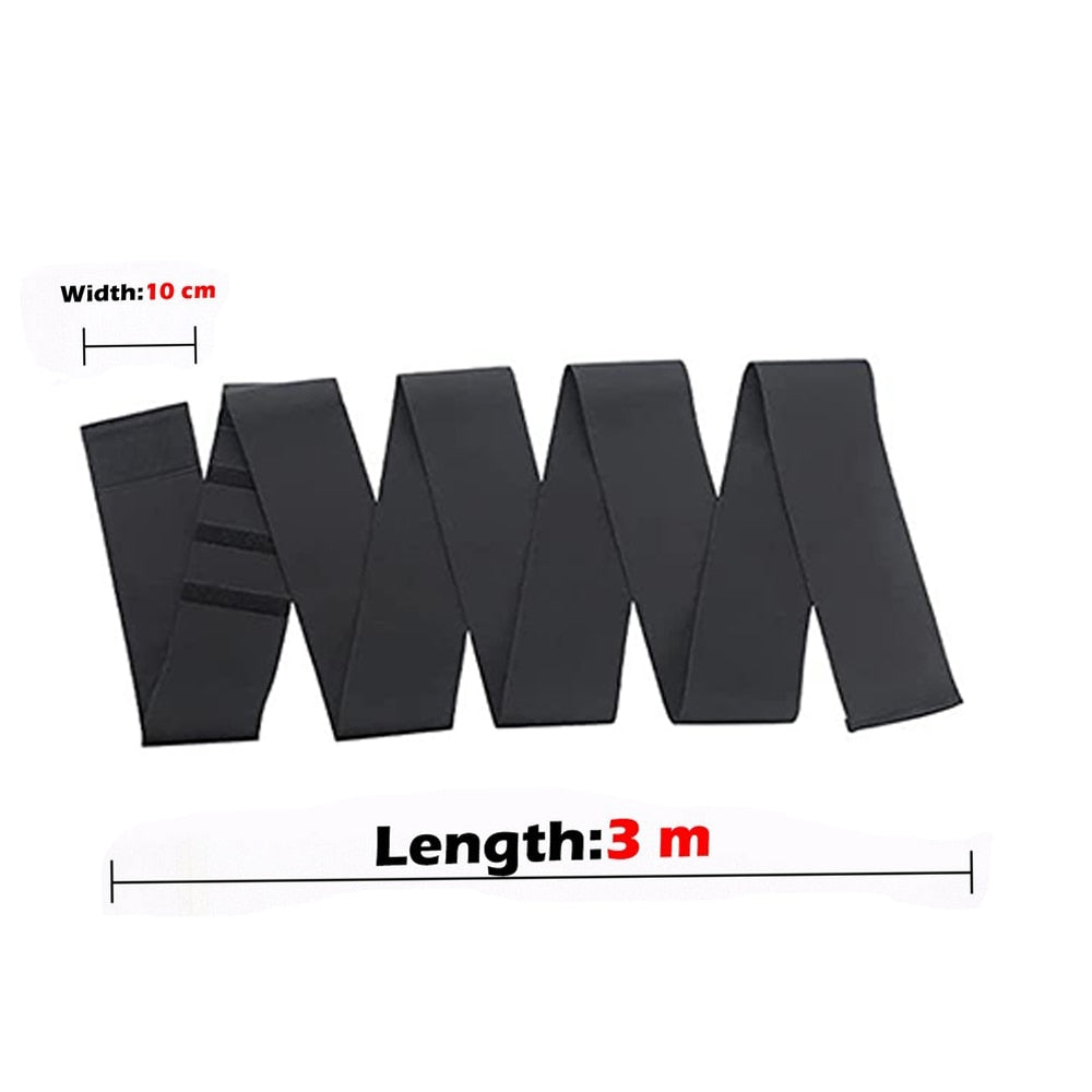 Waist Trainer Bandage Wrap Shaperwear Tummy Belt Stretch Bands Body Shaper Reductive Postpartum Slimming Sheath Woman Flat Belly