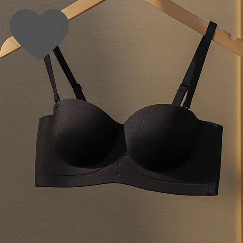 Sexy Strapless Push-Up Underwear No Steel Ring