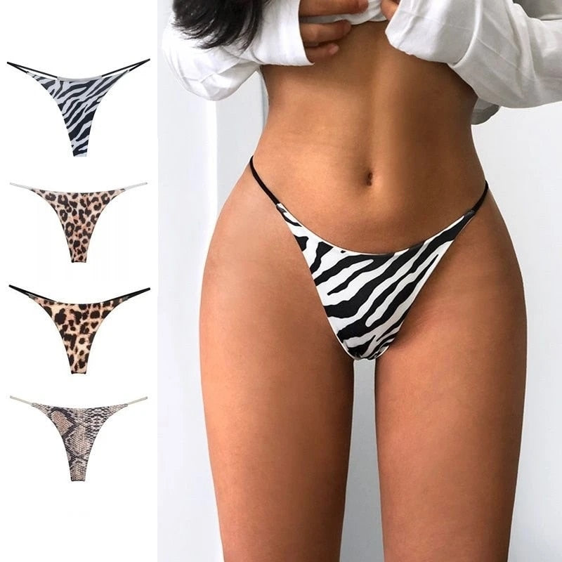 Women Panties Lingerie Sexy G Strings Low-Rise Thong Panties Female