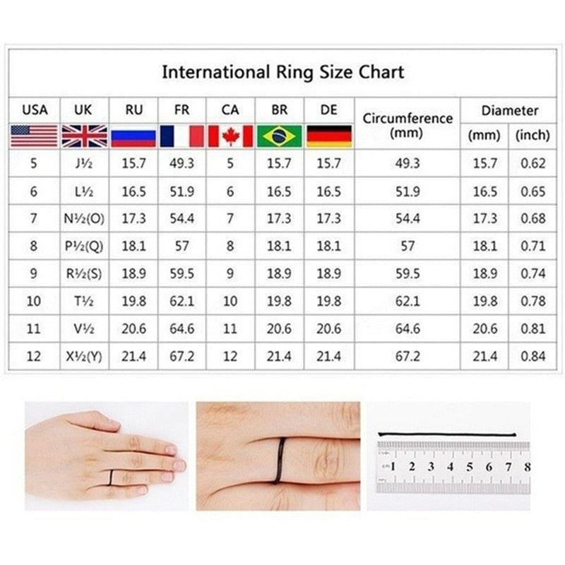 Women Trendy Shiny Crystal Ring Simplicity Elegant Temperament Engagement