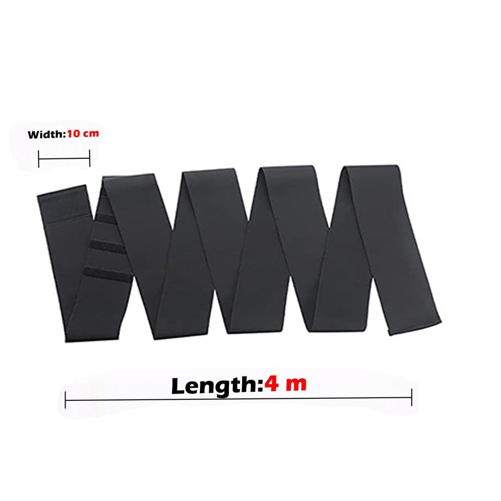 Waist Trainer Bandage Wrap Shaperwear Tummy Belt Stretch Bands Body Shaper Reductive Postpartum Slimming Sheath Woman Flat Belly